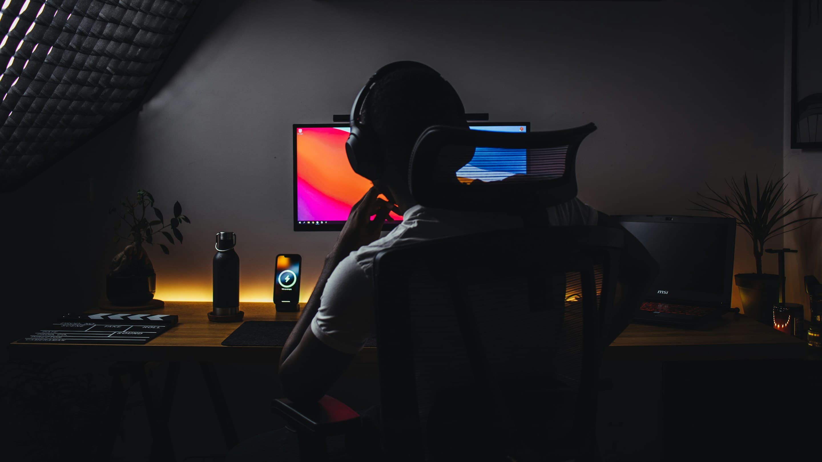 Content creator workspace